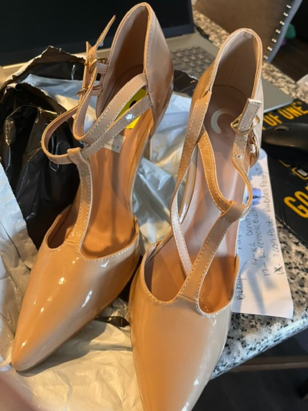 PATENT HIGH HEELS  11